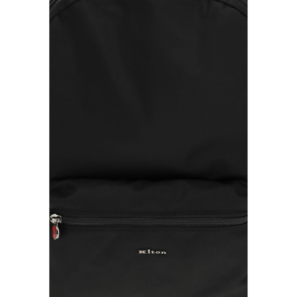 Black Nylon Backpack