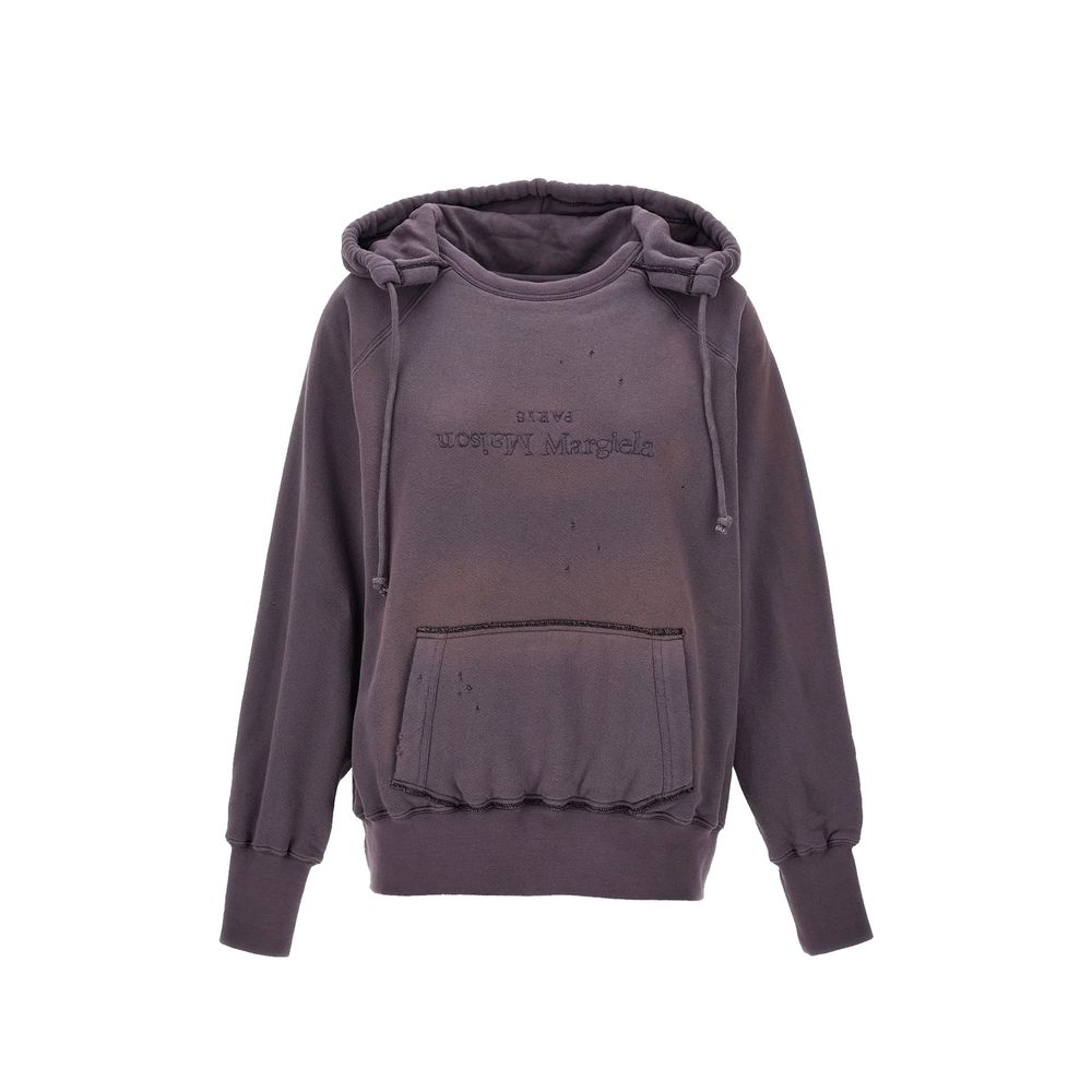 Purple Cotton Sweatshirt