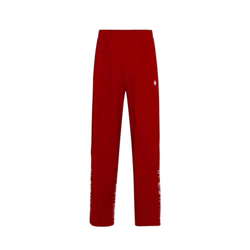Multicolor Elastane Athletic Pants