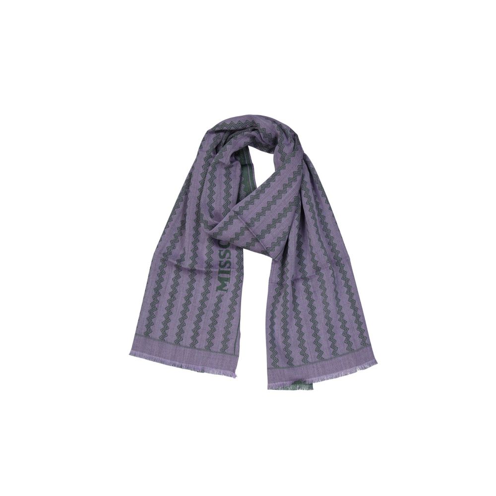 Purple Wool Scarf
