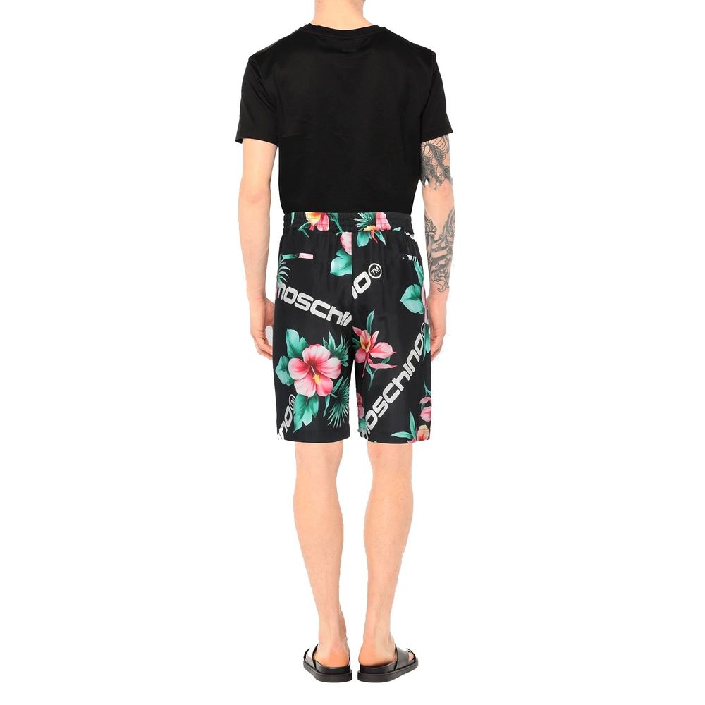 Black Silk Shorts