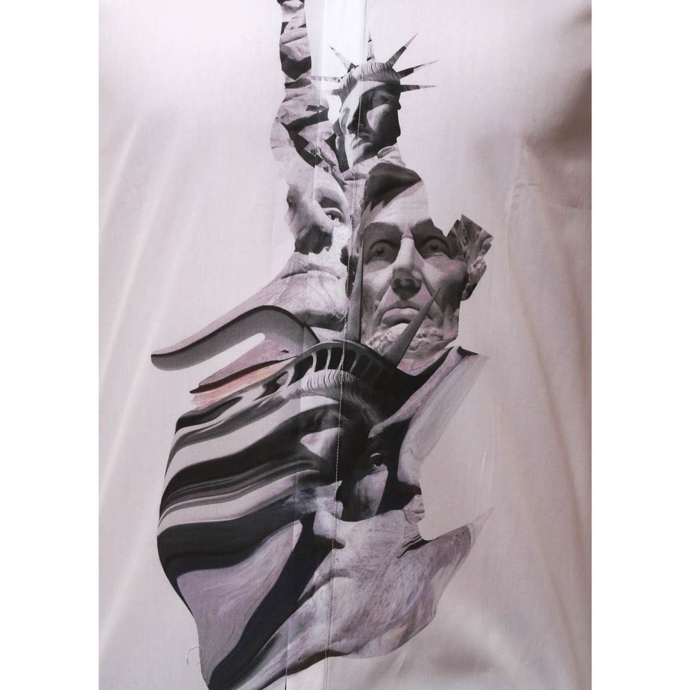 White Cotton Dress Shirt