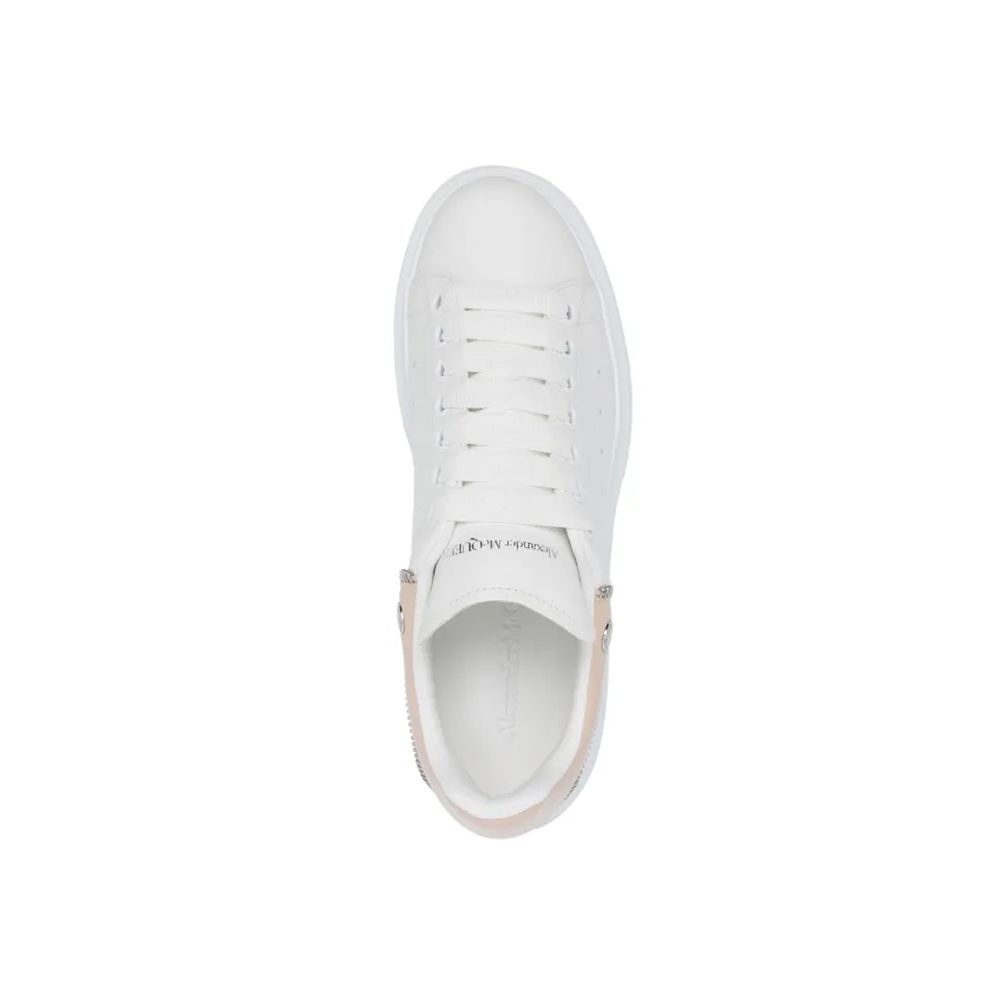 White Calfskin Chunky Sneakers