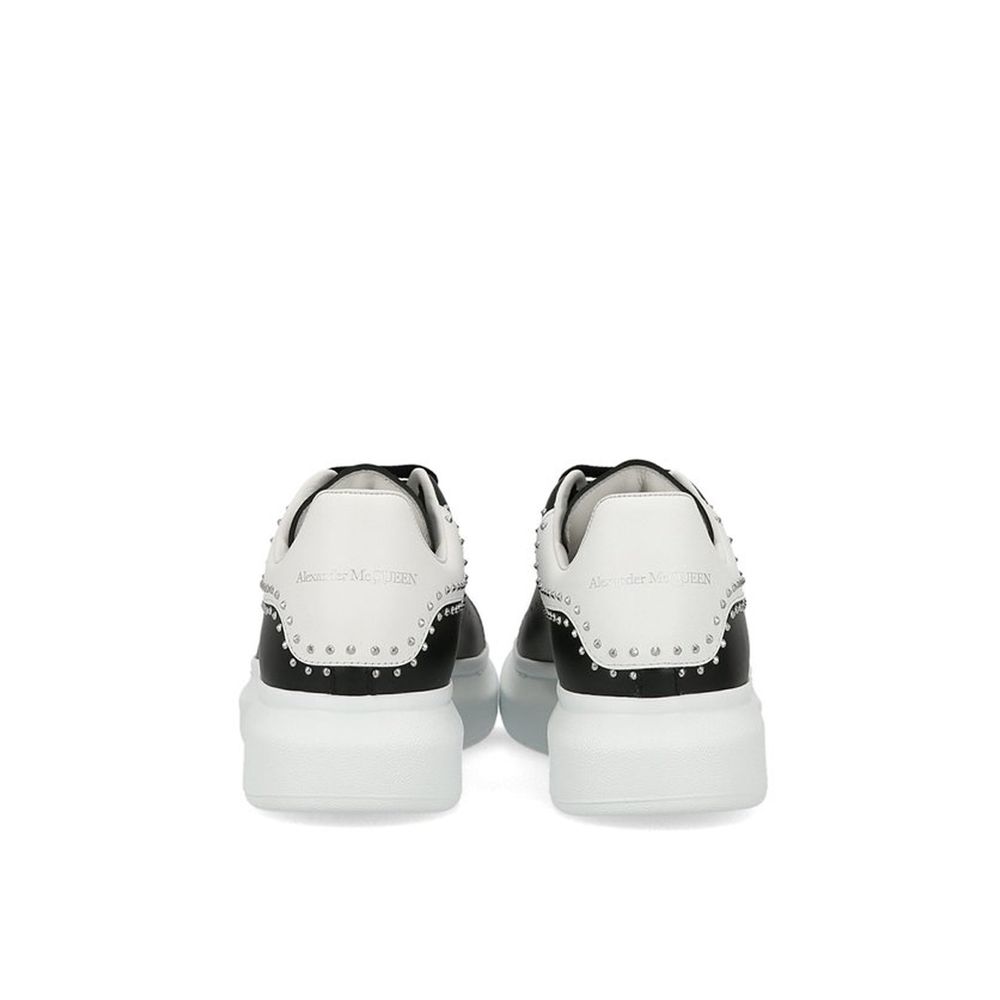Black Calfskin Chunky Sneakers