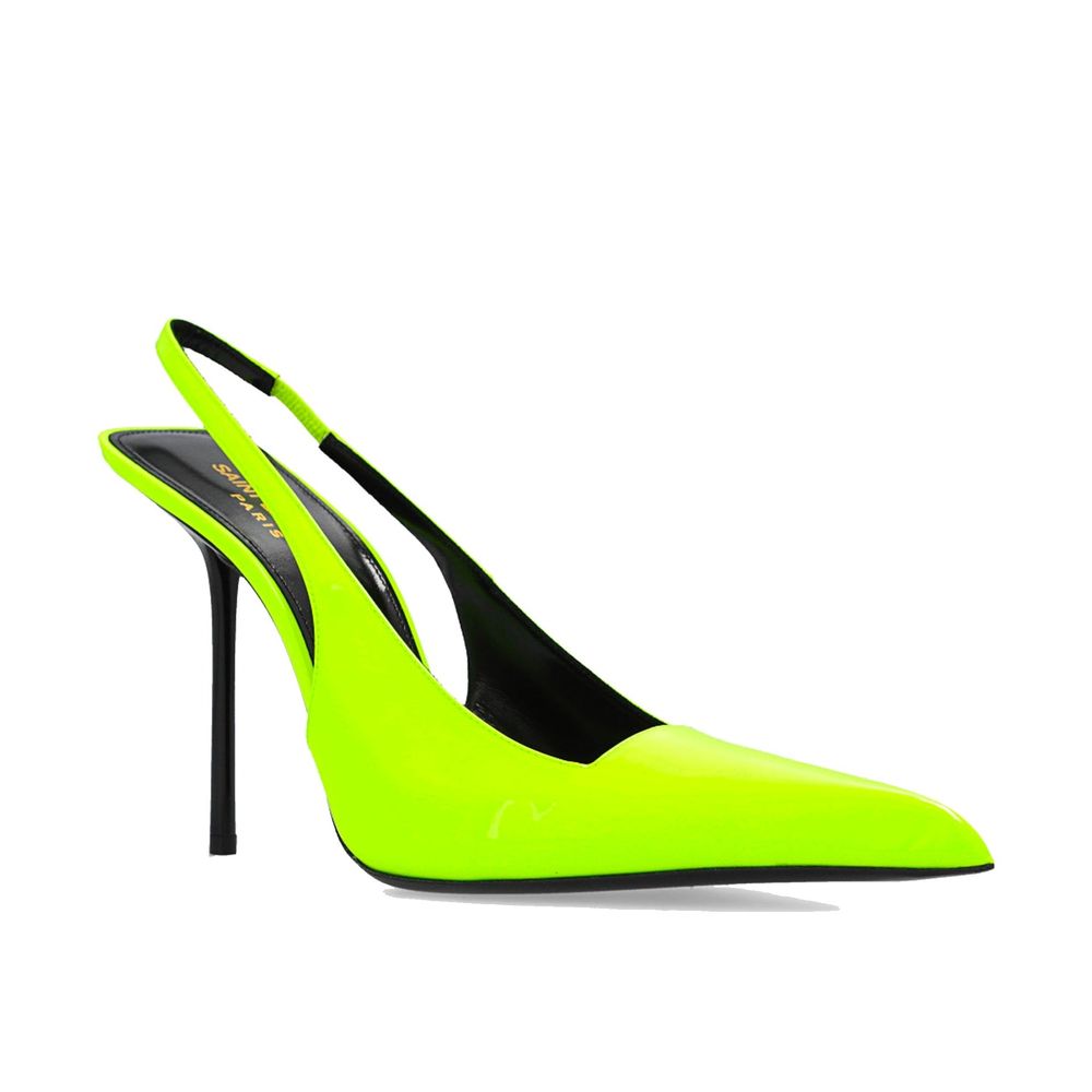 Bicolor Calfskin High Heel Pumps