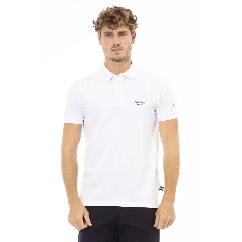 Black Cotton Polo Shirt