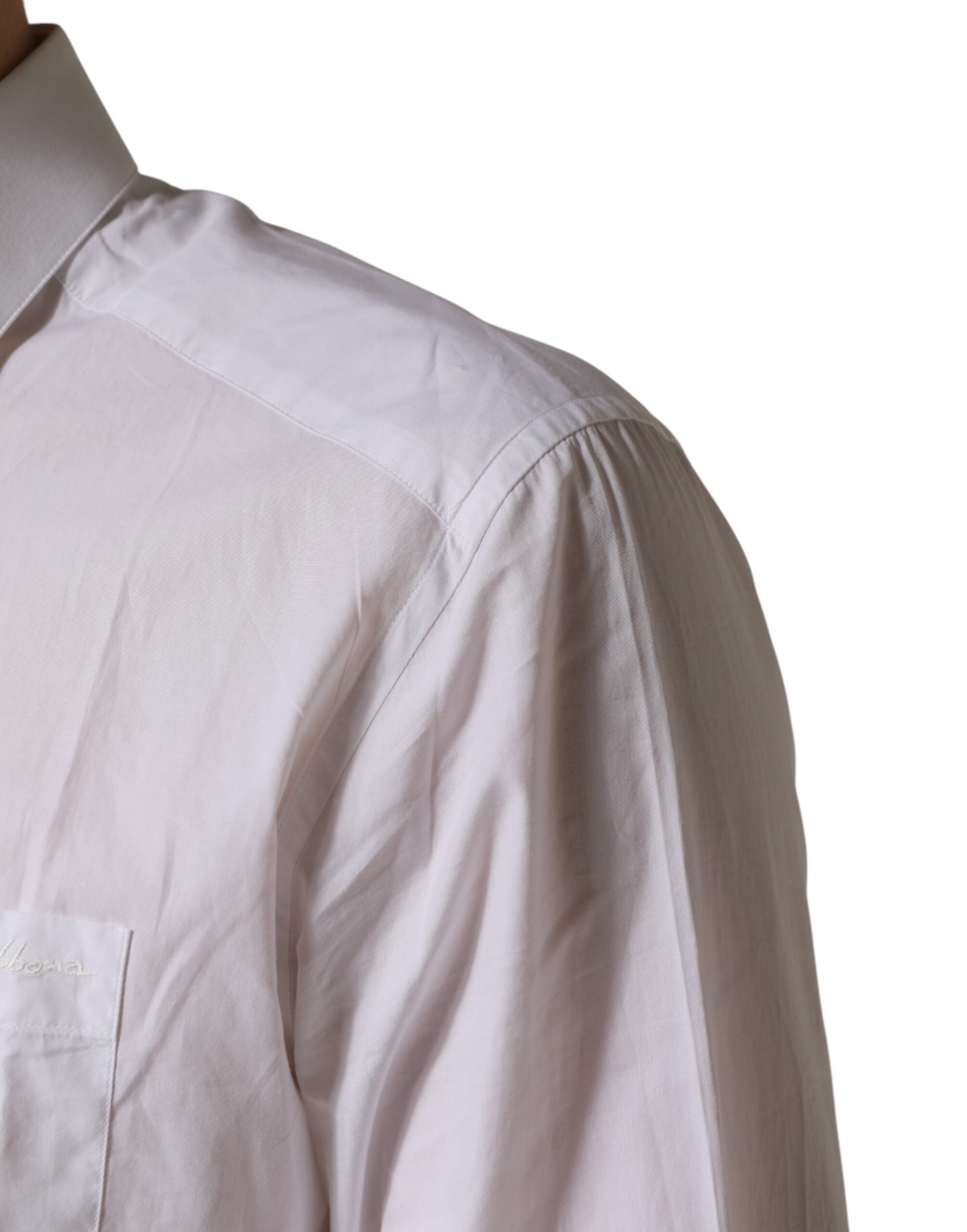 White GOLD Cotton Collared Formal Dress Shirt