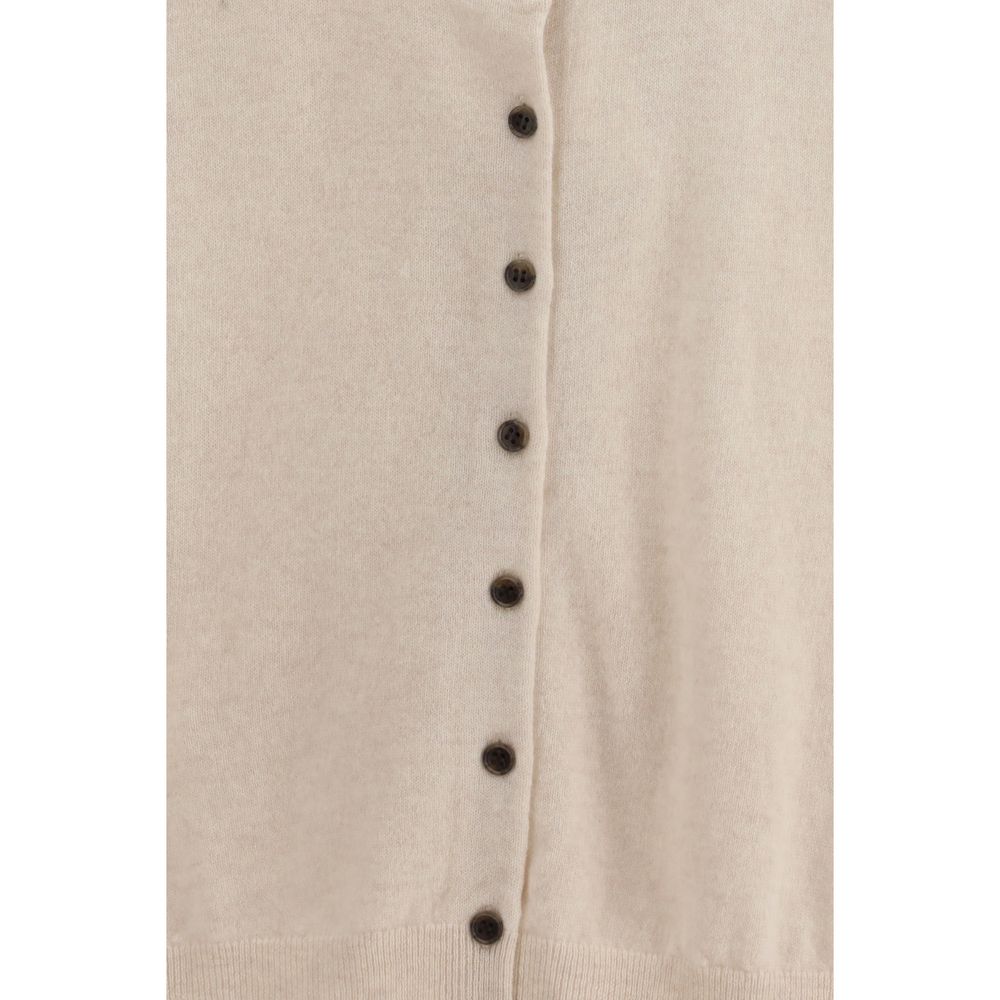 Cream Cashmere Cardigan