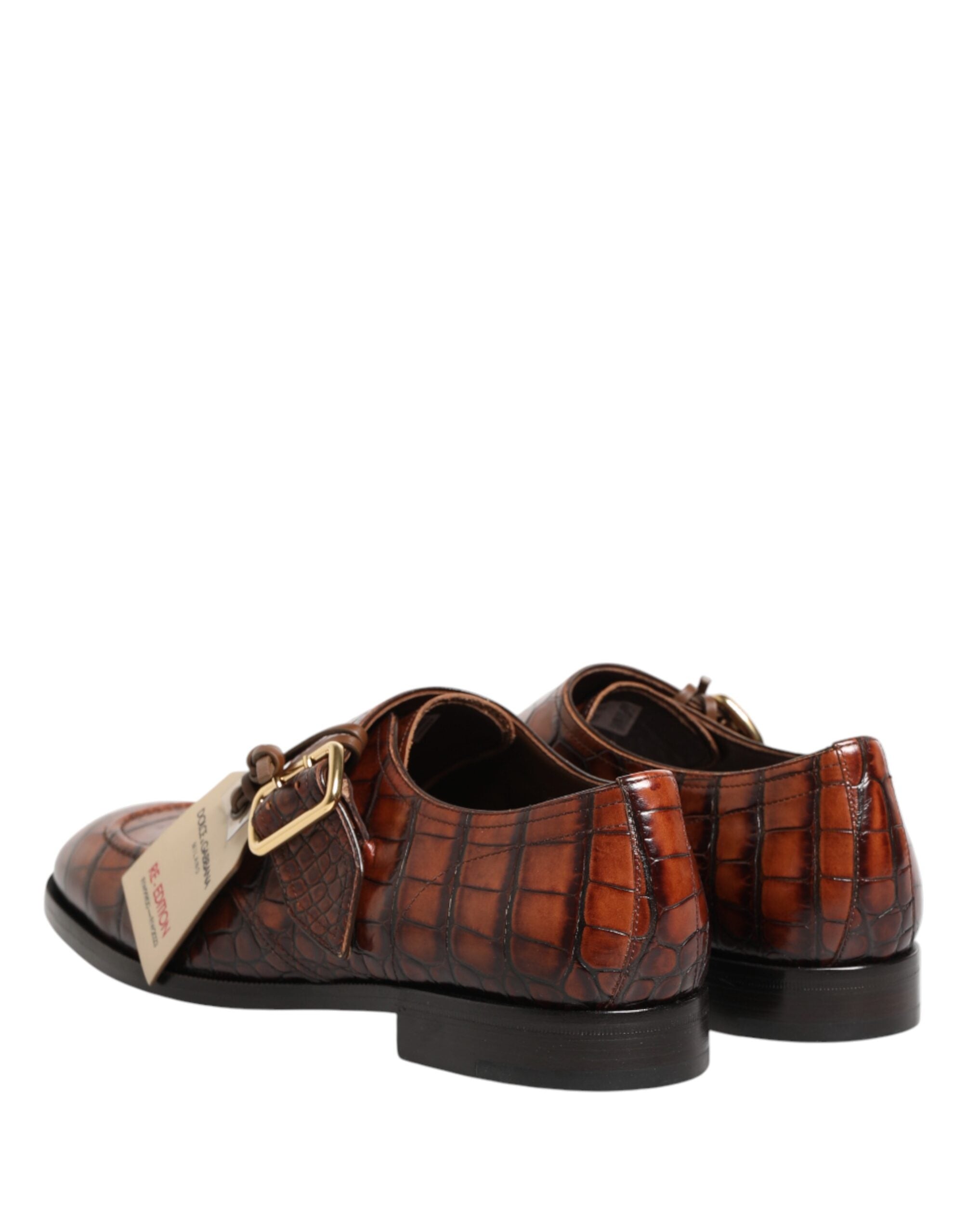 Brown Lace Up Leather Derby Dress Men Shoes