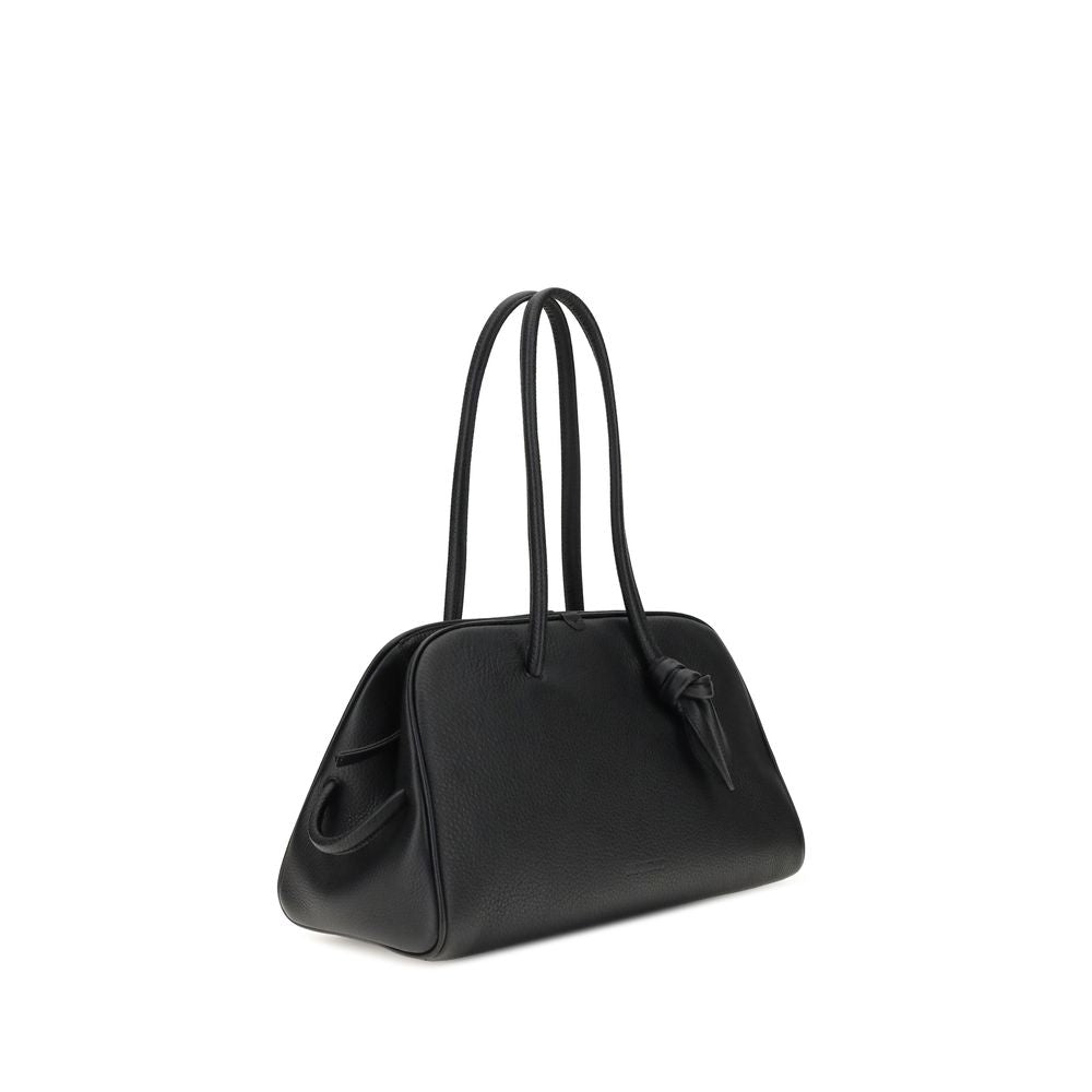 Black Calf Leather Bos Taurus Shoulder Bag