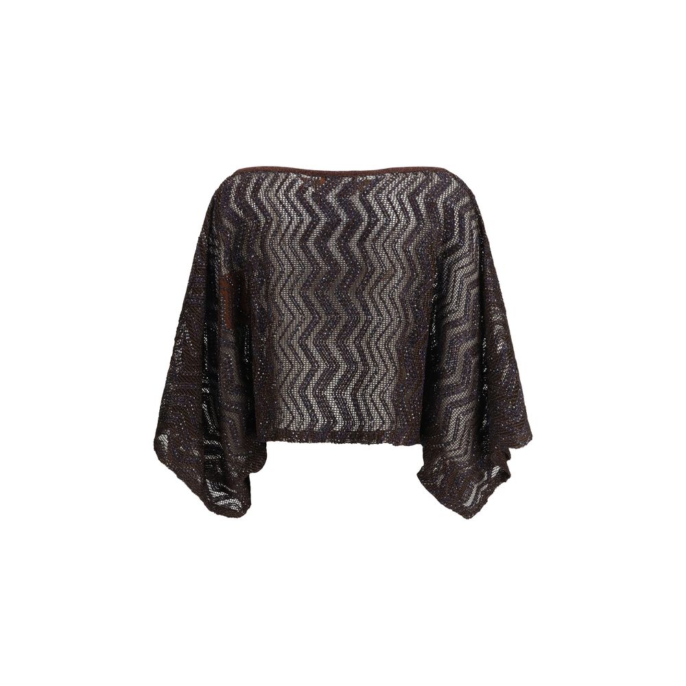 Brown Viscose Top