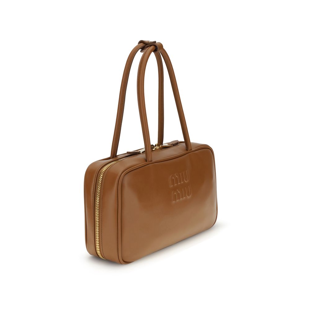 Brown Calf Leather Bos Taurus Shoulder Bag