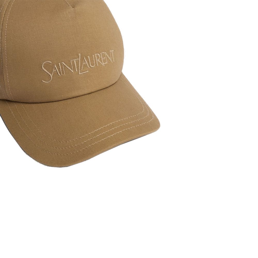 Beige Cotton Cap (Baseball Hat)