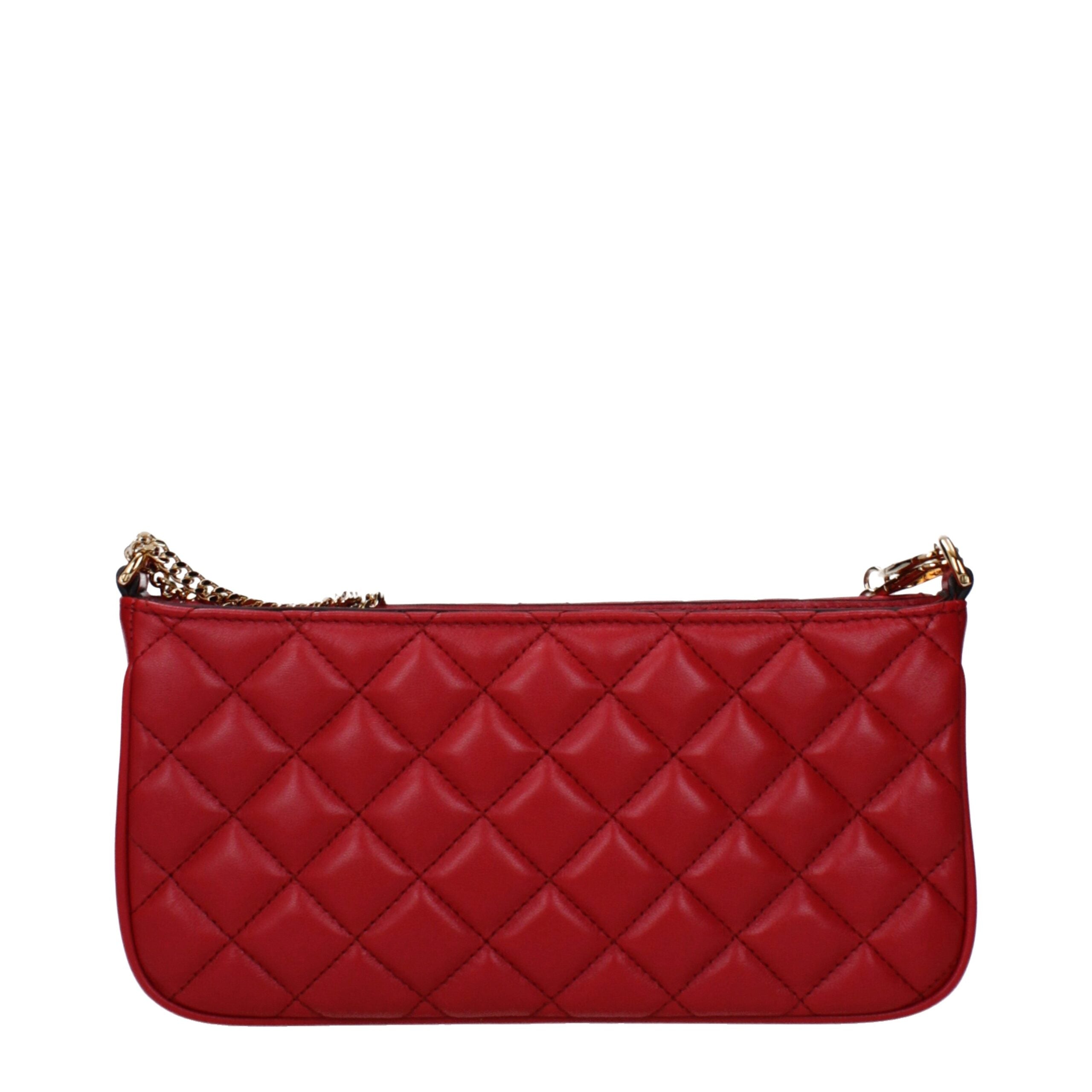 Red Leather Crossbody Bag