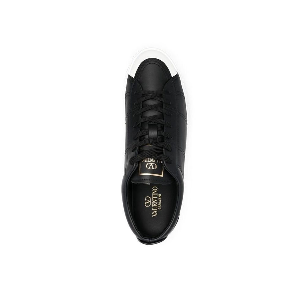 Black Calfskin Sneakers