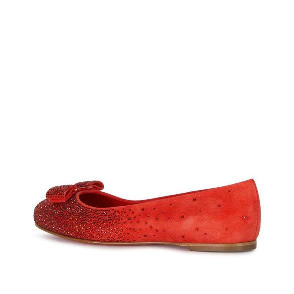 Multicolor Calfskin Ballet Flats