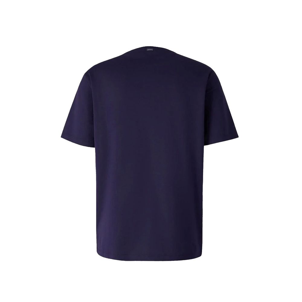 Blue Cotton T-Shirt