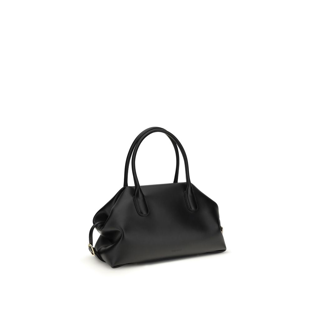 Black Other Fibres Shoulder Bag