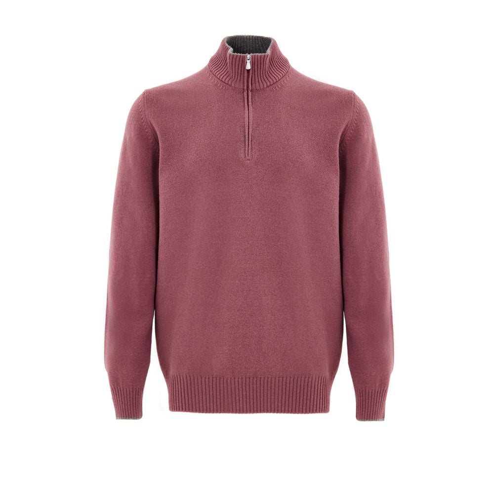 Red Wool Turtleneck