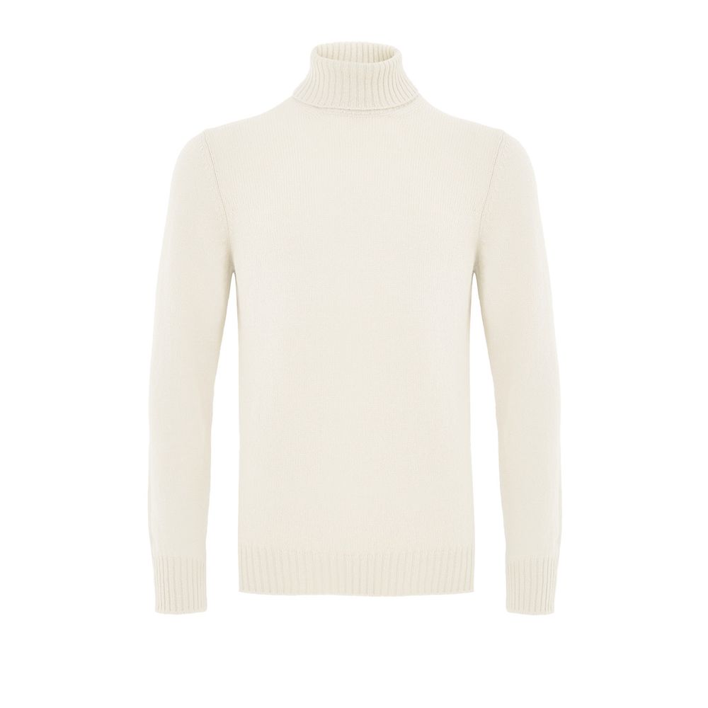White Wool Turtleneck