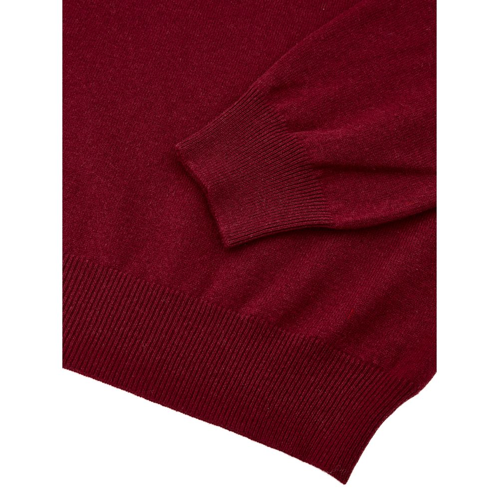 Red Wool Turtleneck