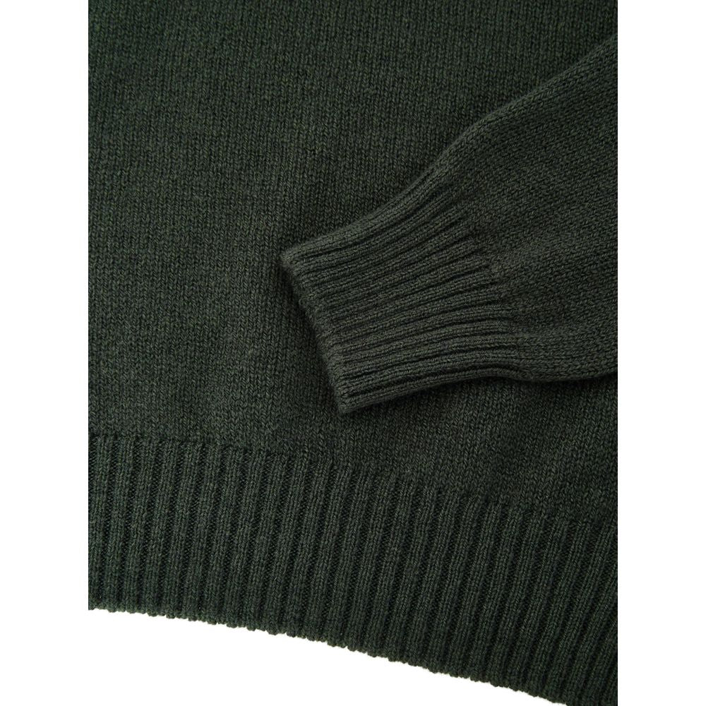 Green Wool Turtleneck