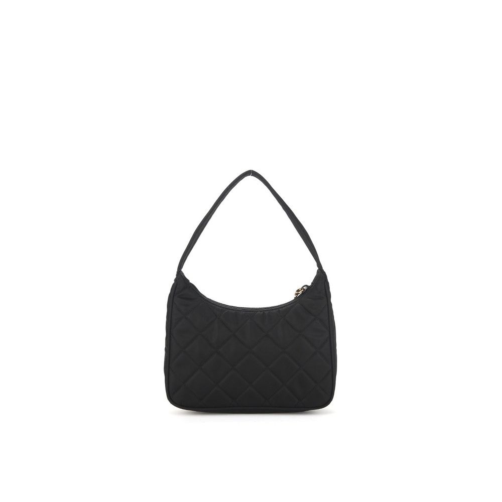 Black Nylon Shoulder Bag