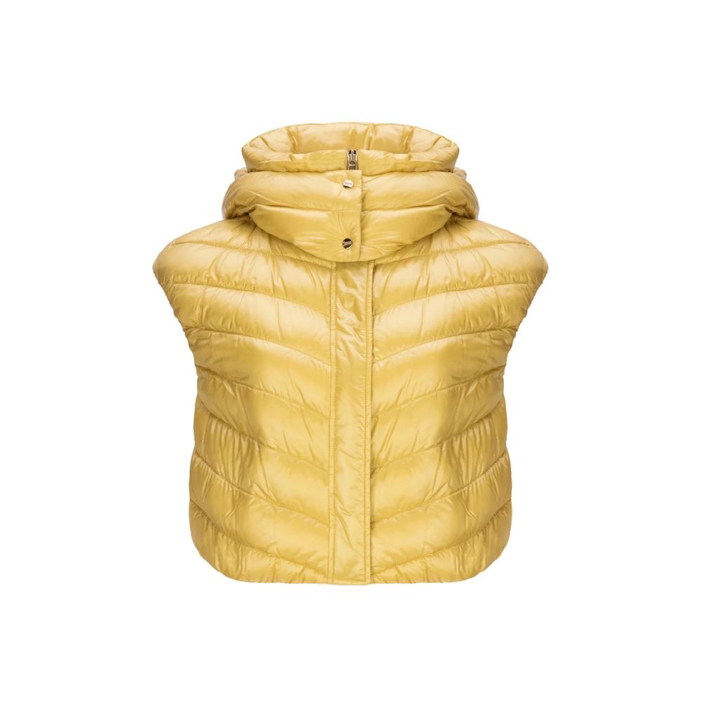 Bicolor Polyamide Sleveless Jacket