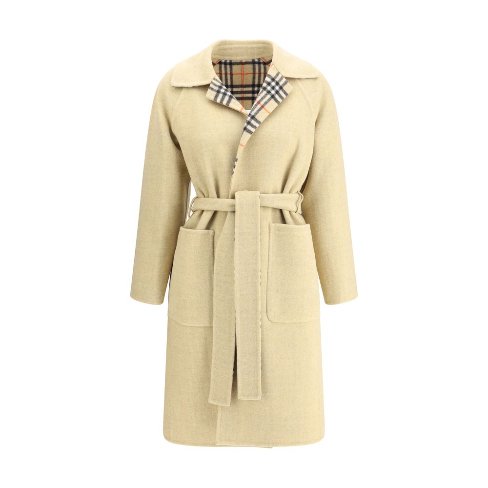 Beige Wool Coat