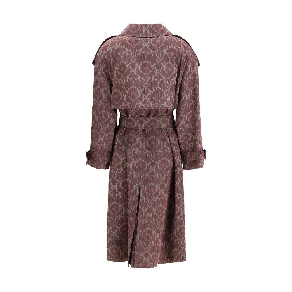 Multicolor Viscose Coat