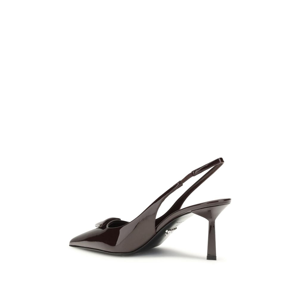 Bordeaux Calf Leather Bos Taurus Pumps