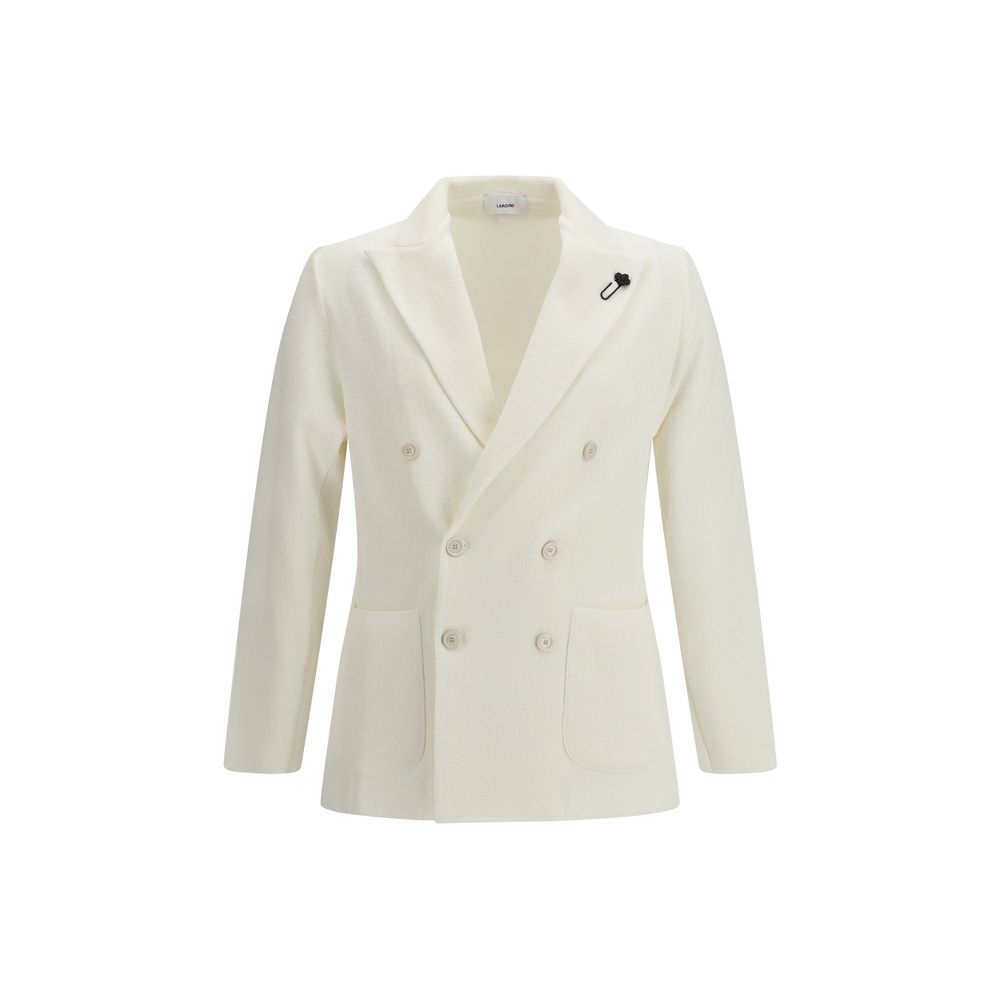 White Cotton Blazer