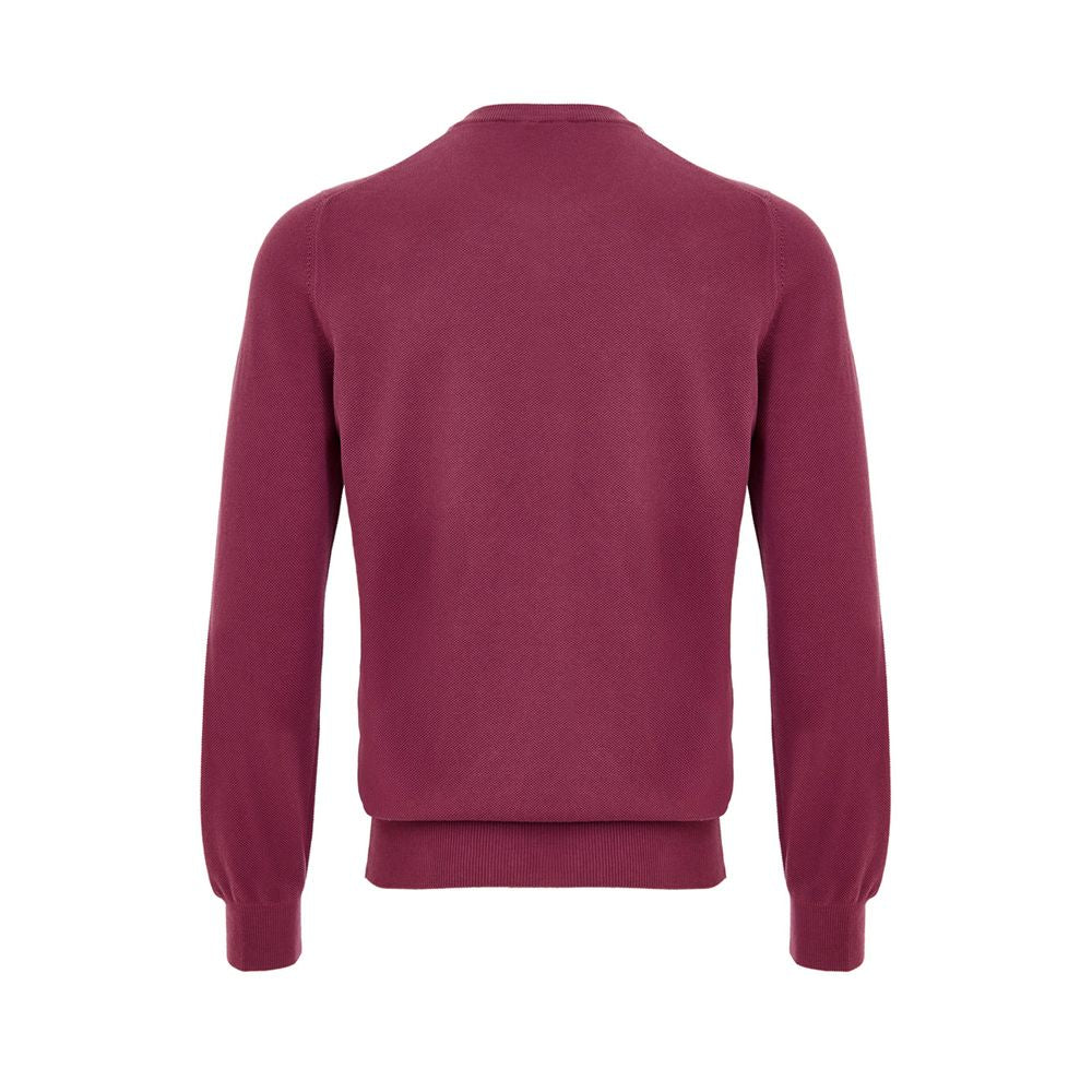 Purple Cotton Sweatshirt