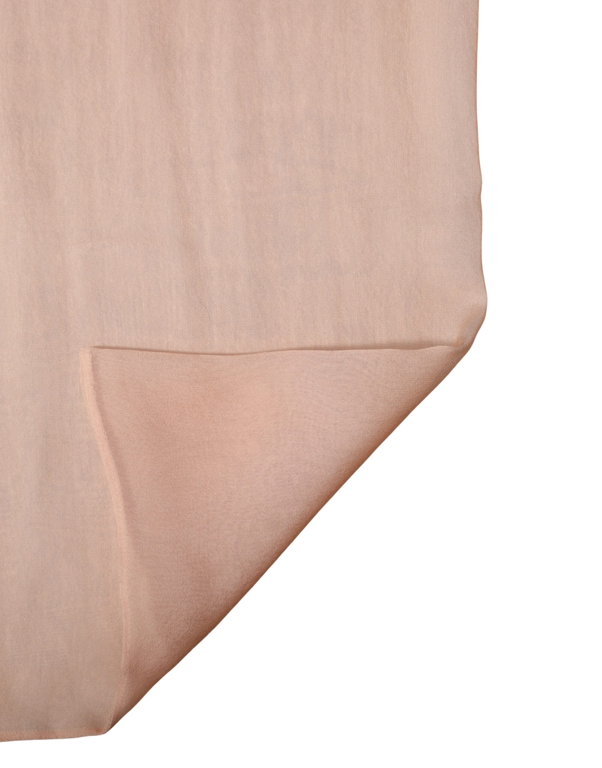 Light Pink Silk Sash Wrap Foulard 291cm x 19cm Scarf
