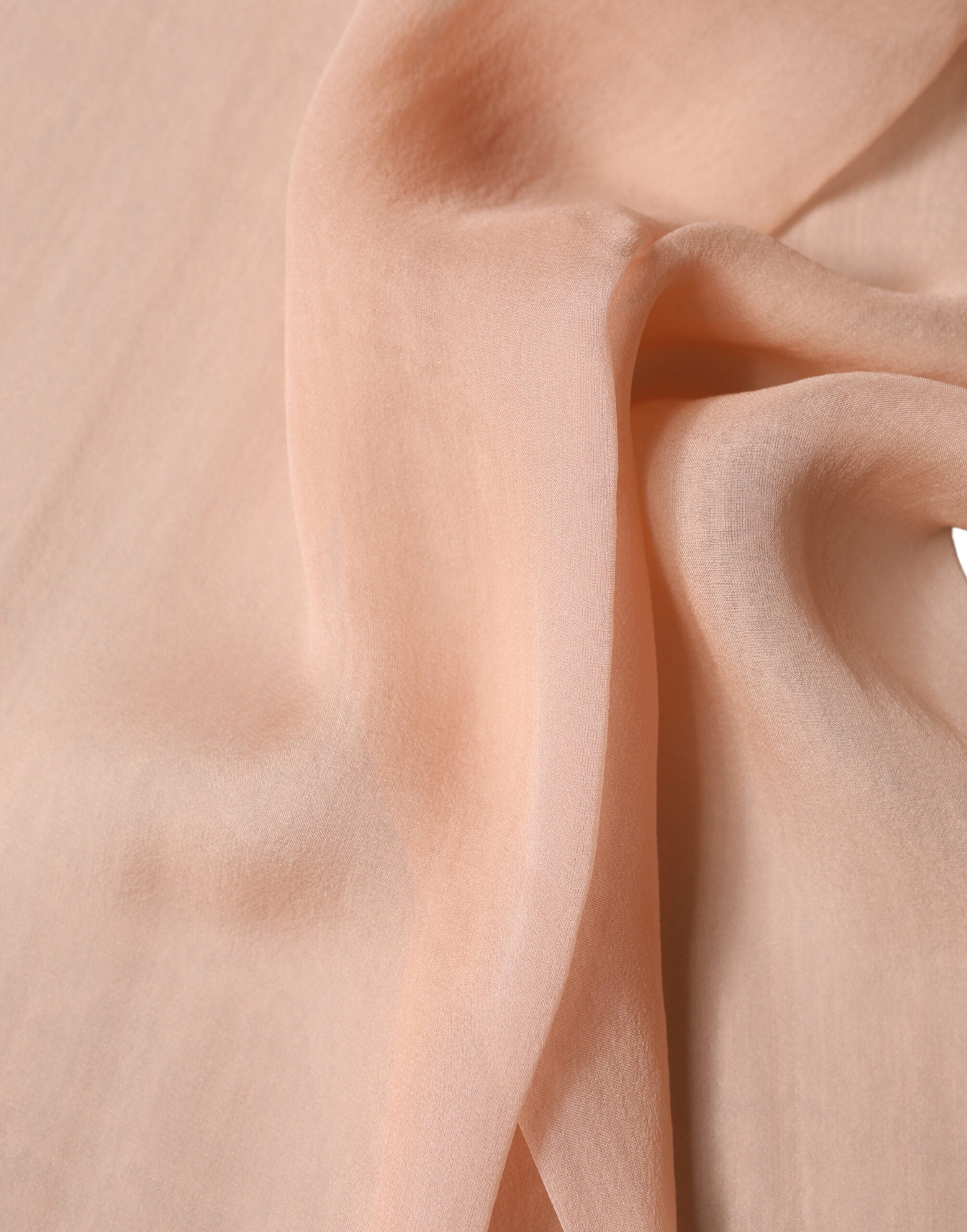 Light Pink Silk Sash Wrap Foulard 291cm x 19cm Scarf