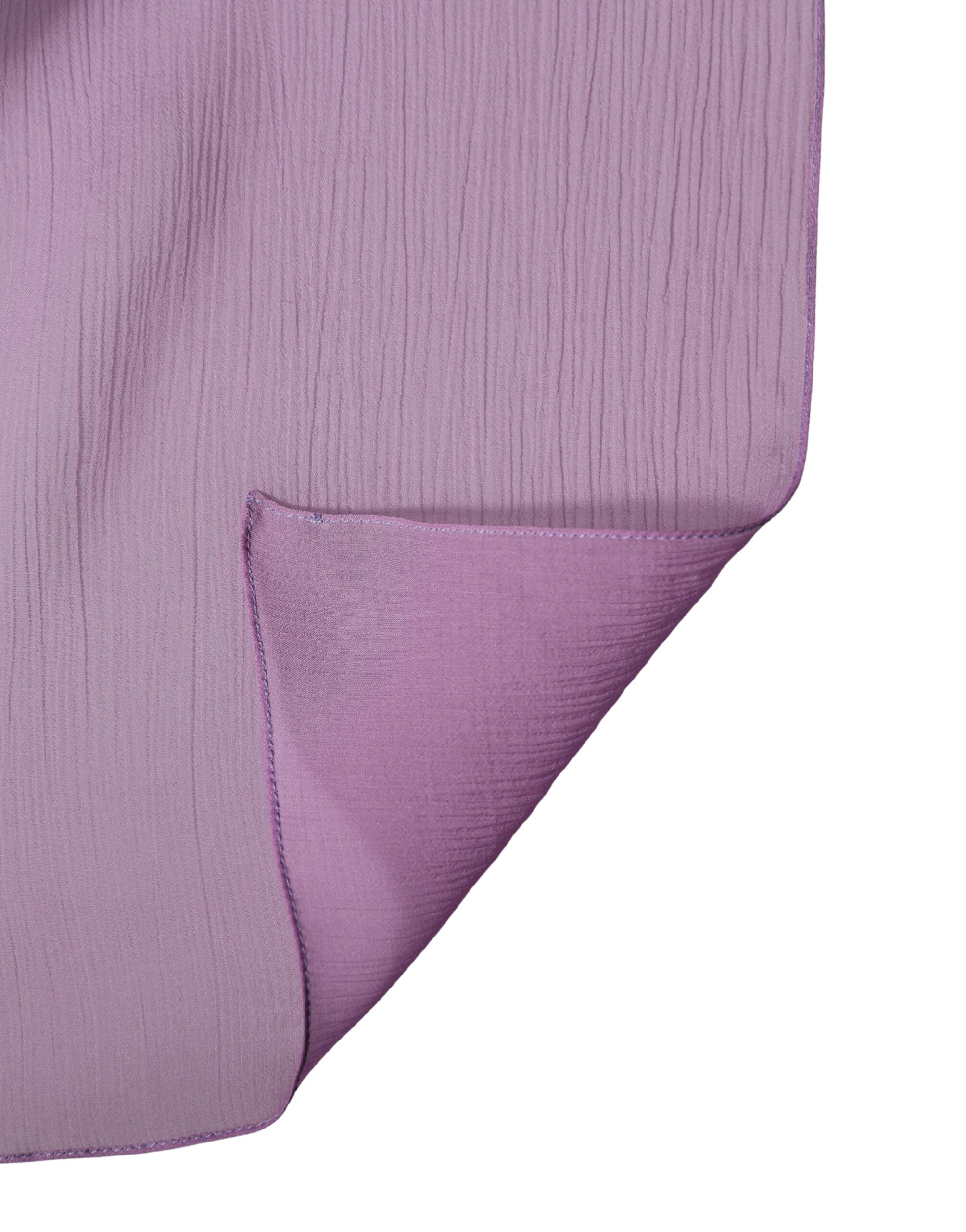 Light Purple Silk Neck Wrap Foulard 114cm x 114cm Scarf