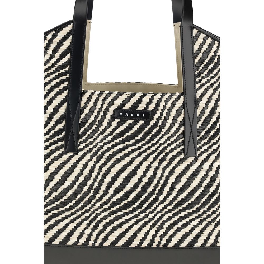 Black Polyamide Shoulder Bag