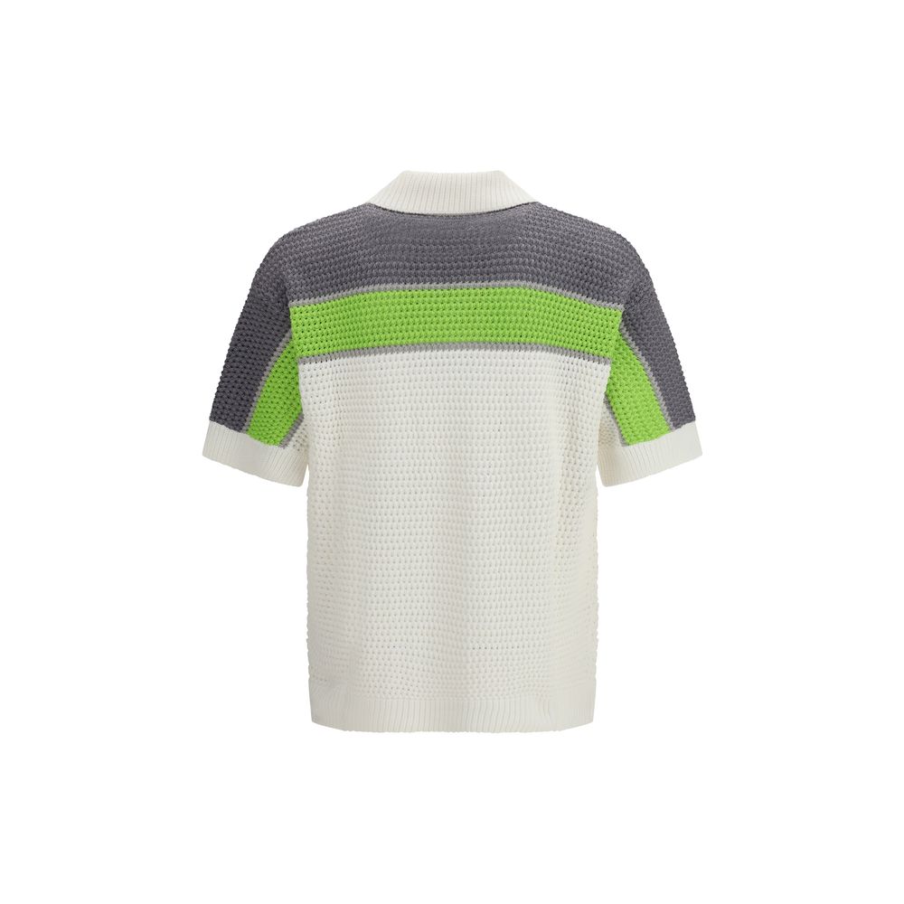 White Cotton Shortsleeve Shirt