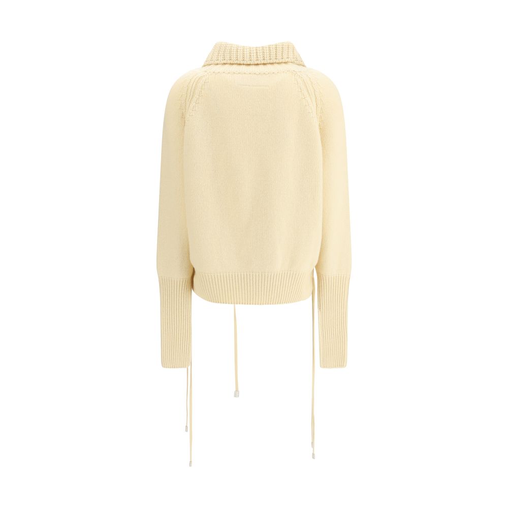Beige Cashmere Sweater