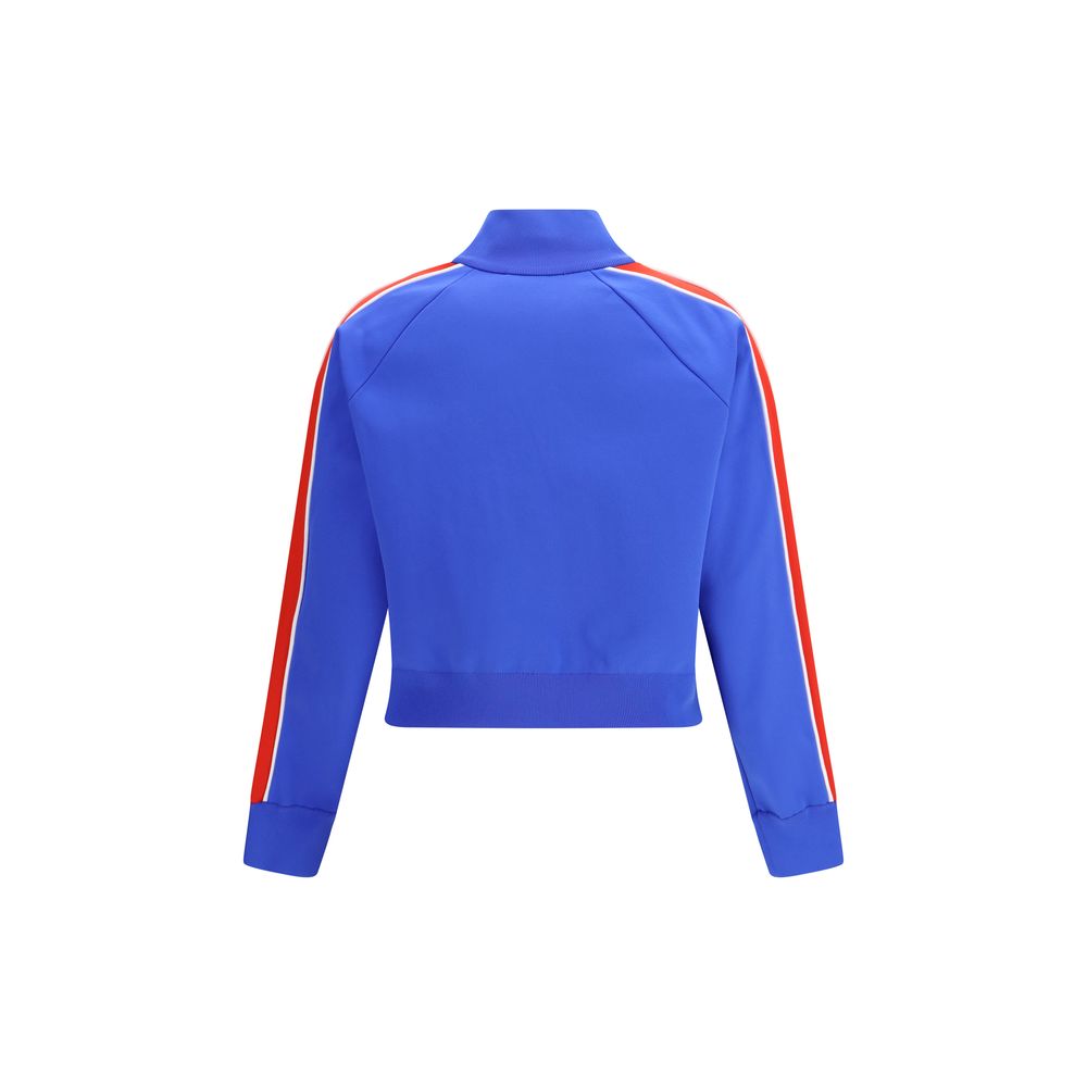 Blue Polyamide Sweatshirt