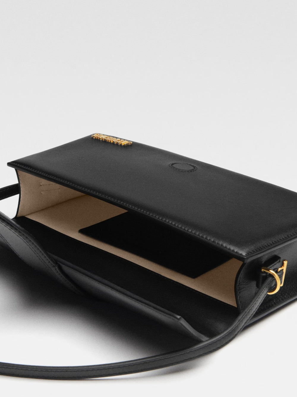 Black Leather Handbag