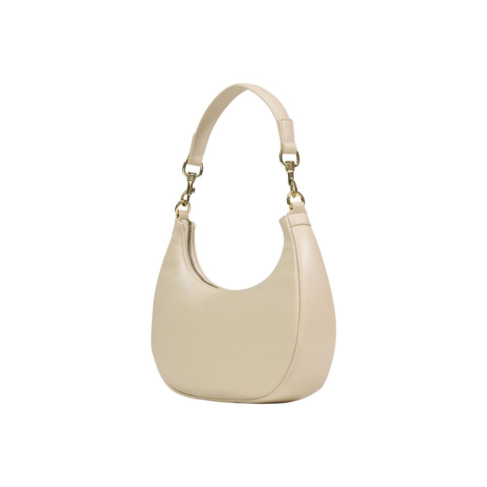 Cream Polyethylene Handbag