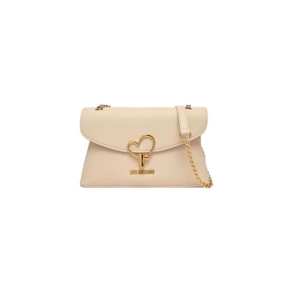 Beige Polyethylene Handbag