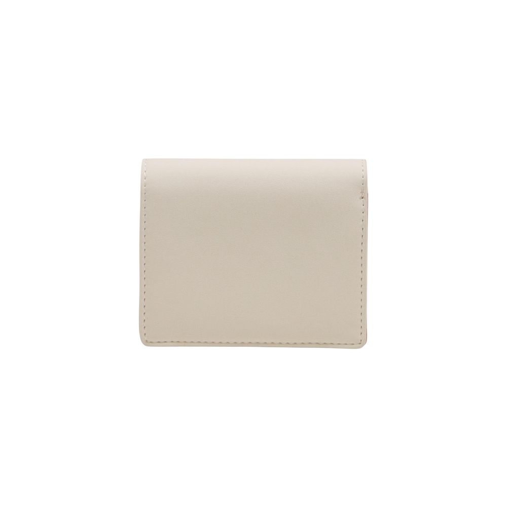Beige Polyethylene Wallet