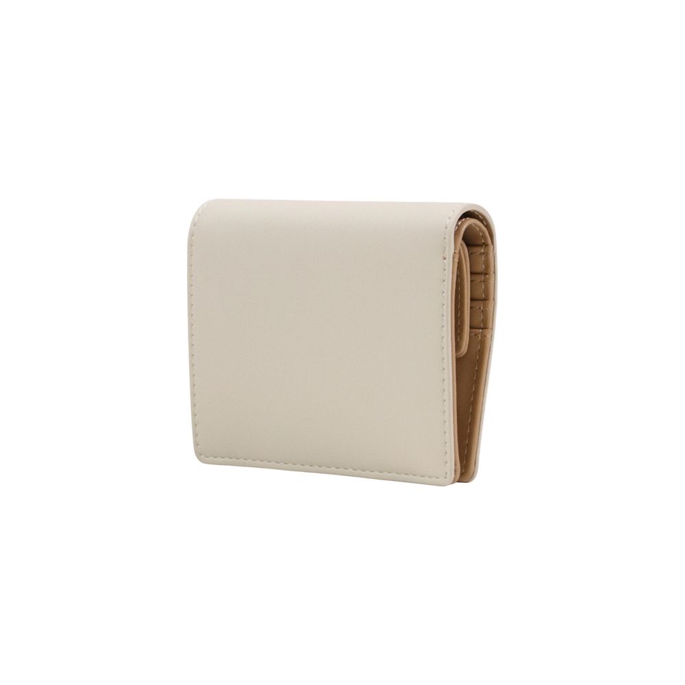 Beige Polyethylene Wallet