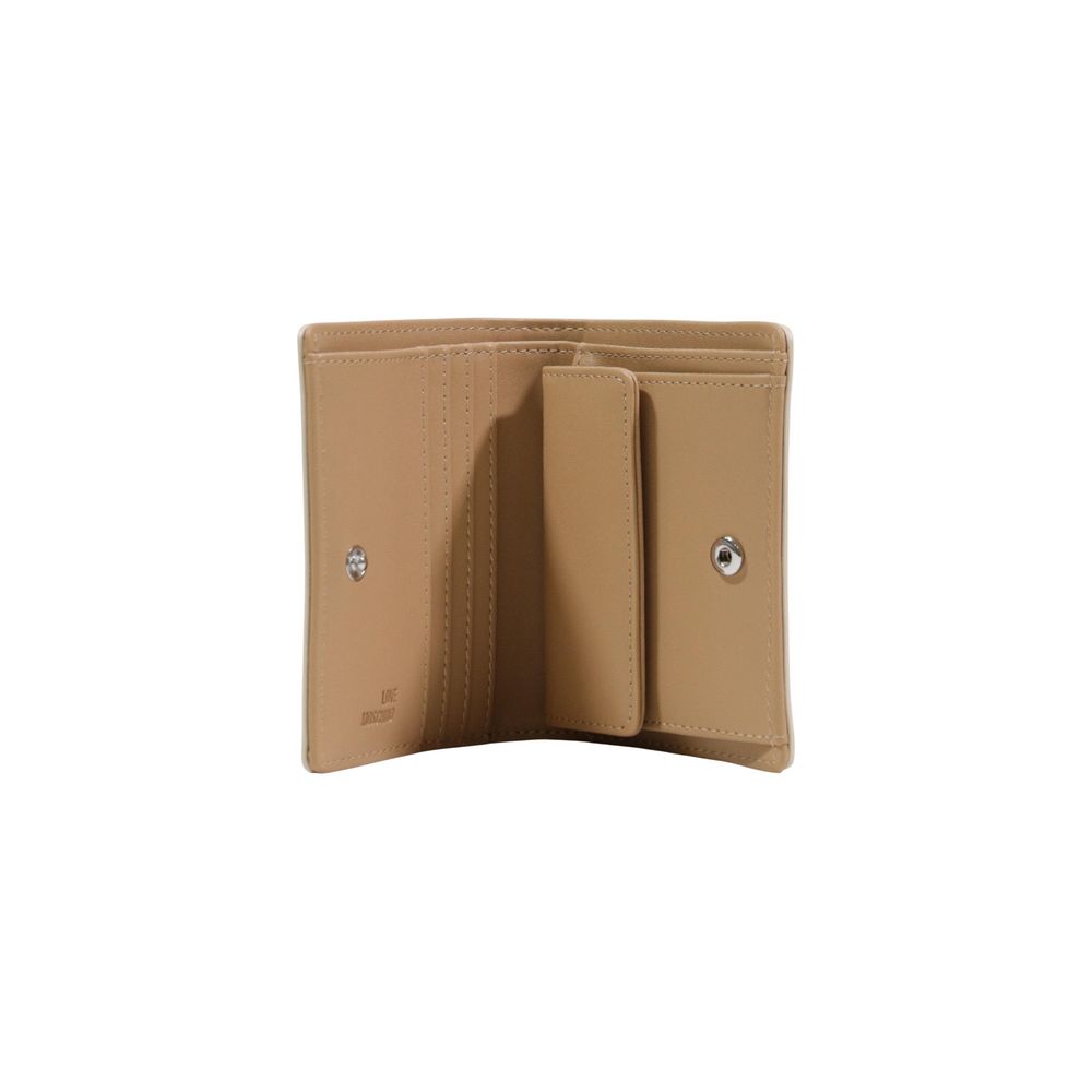 Beige Polyethylene Wallet