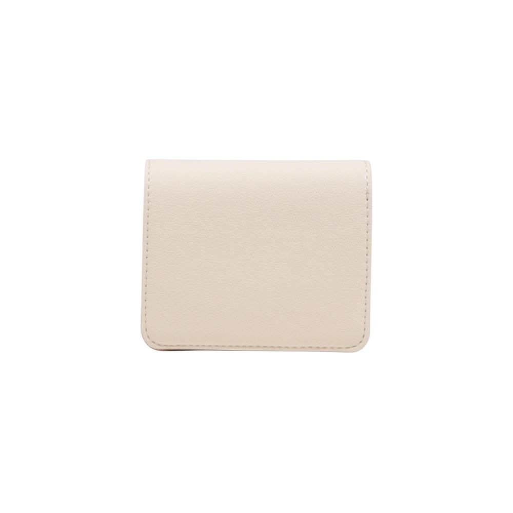 Beige Polyethylene Wallet