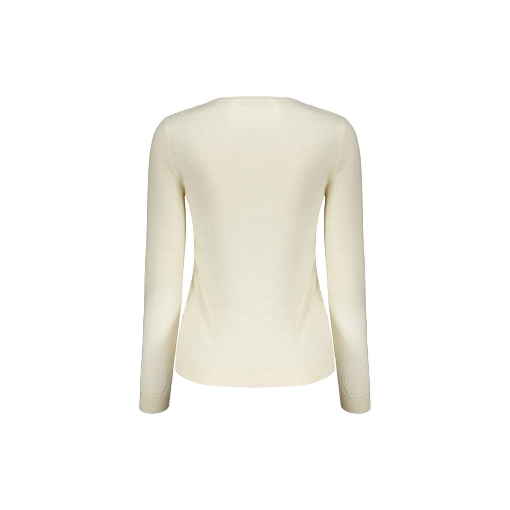 Beige Virgin Wool Sweatshirt