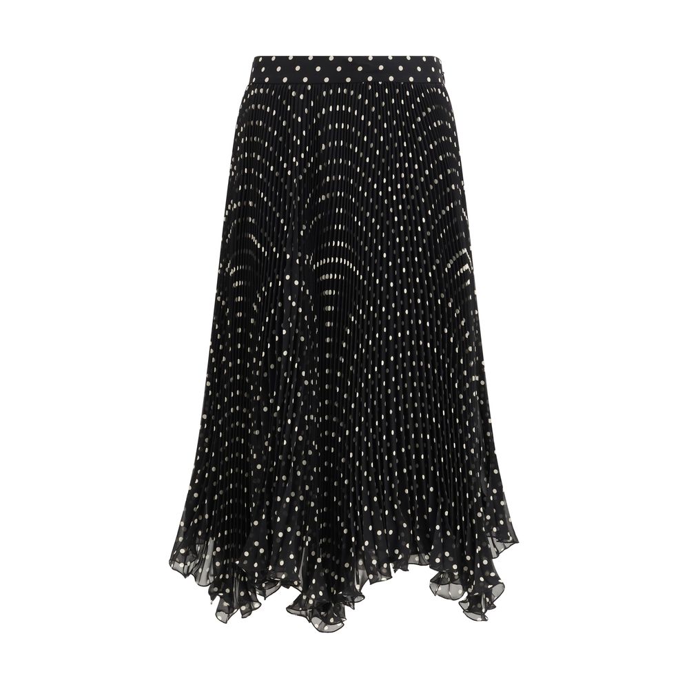 Black Silk Skirt