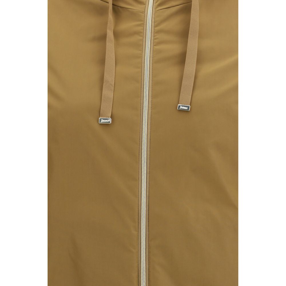 Blue Polyester Coat